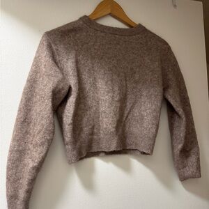 Zara crop sweater
